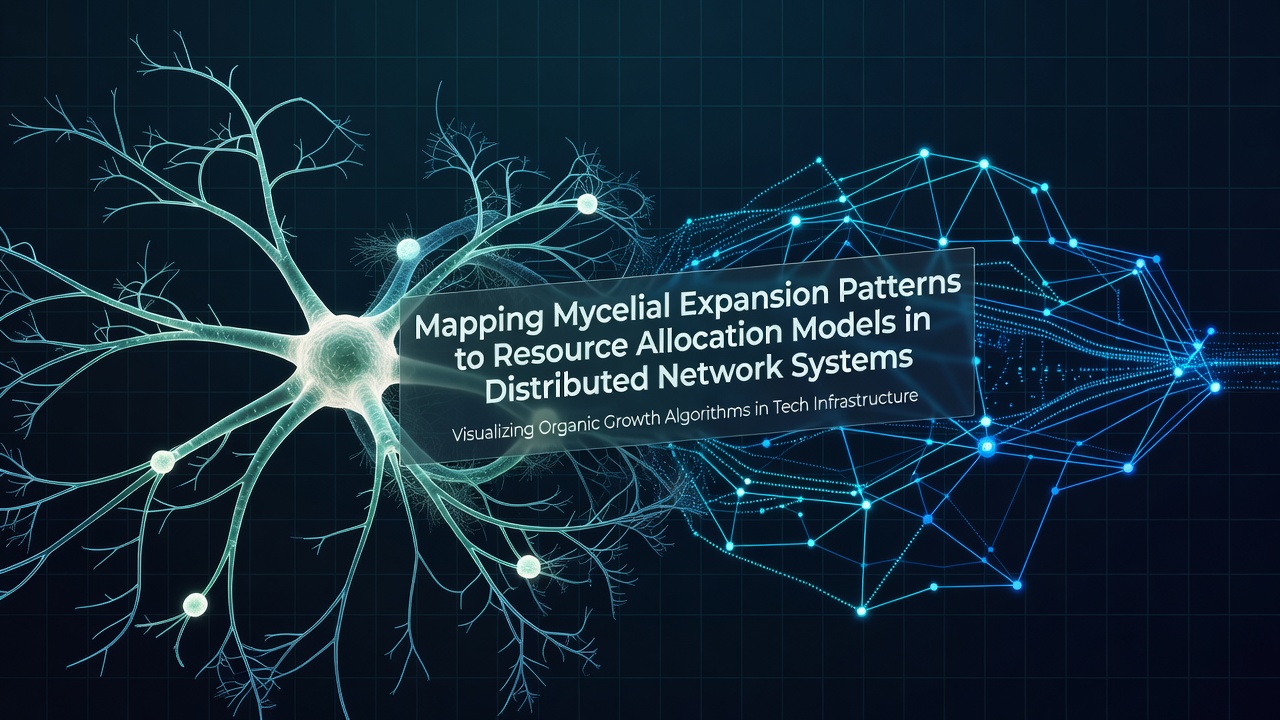 Mapping Mycelial Expansion Patterns to Resource Allocation Models in Distributed Network Systems