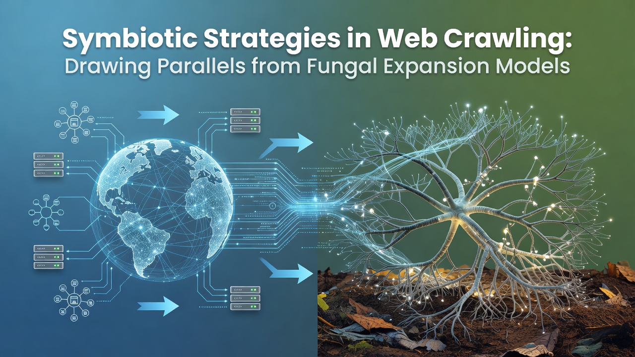 Symbiotic Strategies in Web Crawling: Drawing Parallels from Fungal Expansion Models